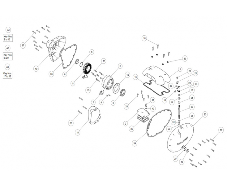 ENGINE/IGNITION COVERS INTERCEPTOR 650