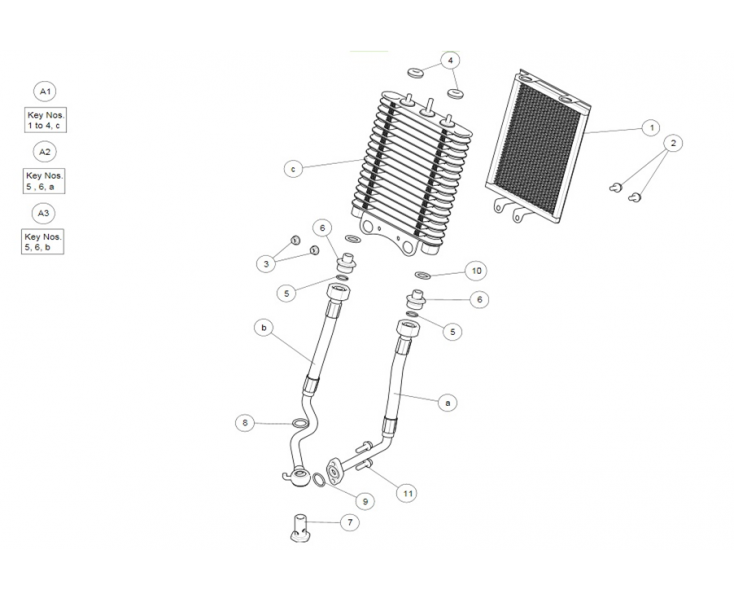 OIL COOLER INTERCEPTOR 650