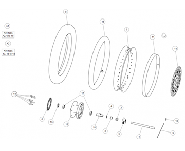 FRONT WHEEL INTERCEPTOR 650