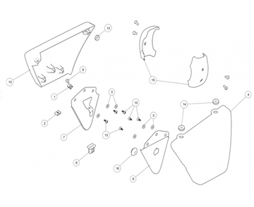 SIDE COVERS INTERCEPTOR 650