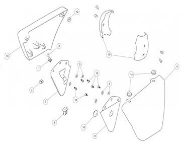 SIDE COVERS CONTINENTAL GT 650