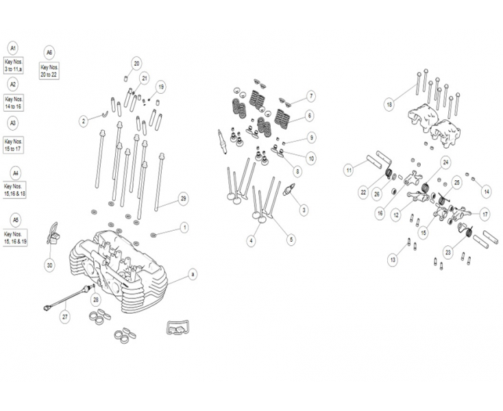 CYLINDER HEAD CONTINENTAL GT 650