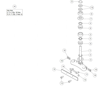 STEERING STEM CONTINENTAL GT 535 (E3)