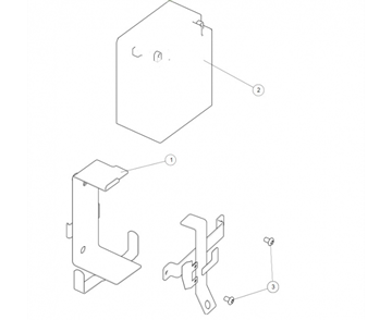 BATTERY SUPPORT CONTINENTAL GT 535 (E3)