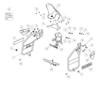 WINDSCREEN / PROTECTION HIMALAYAN