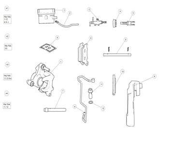 REAR BRAKE ASSY HIMALAYAN