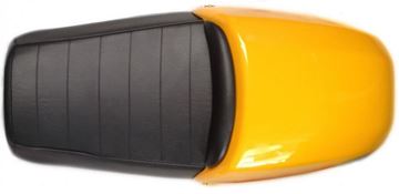 Afbeeldingen van DUEL SEAT WITH COVER YELLOW