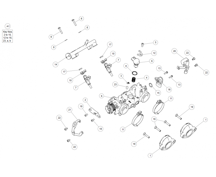 INJECTION BODY INTERCEPTOR 650