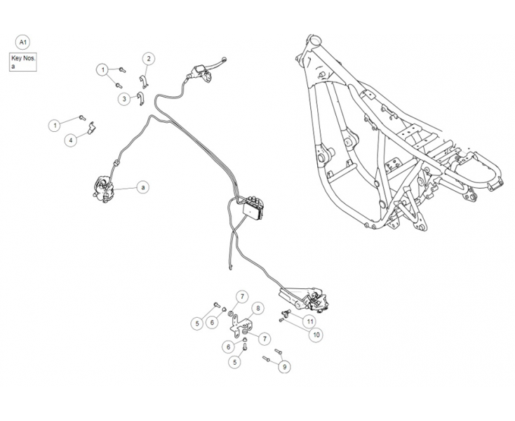 ABS SUPPORT CONTINENTAL 535 (E4)