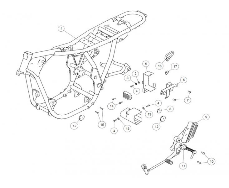 FRAME 1 CONTINENTAL GT 535 (E4)