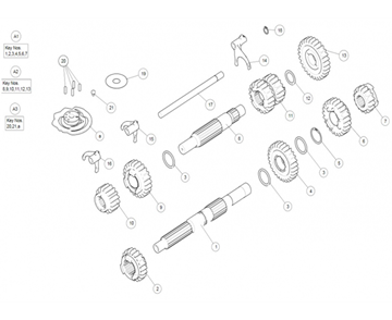 TRANSMISSION CONTINENTAL 535 (E4)