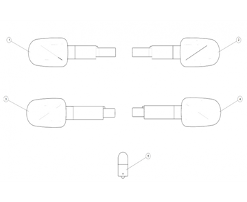 INDICATORS CONTINENTAL 535 (E4)