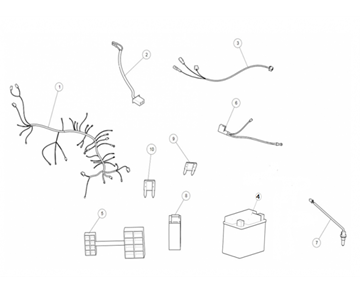 ELECTRICAL HARNESS CONTINENTAL 535 (E4)