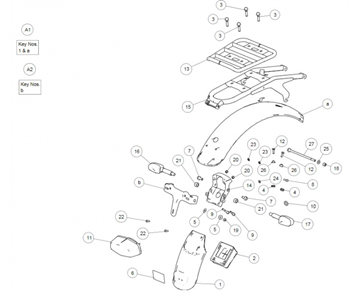 FENDER/REAR LIGHT TRIAL