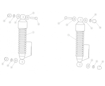 SHOCK ABSORBERS CLASSIC 500 (E4)