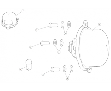 REAR LIGHT CLASSIC 500 (E4)