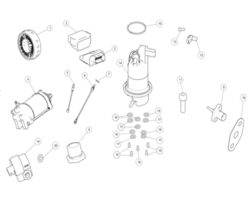 ECU/FUEL PUMP/SENSOR CLASSIC 500 (E4)