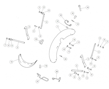 FRONT FENDER CLASSIC 500 (E3)