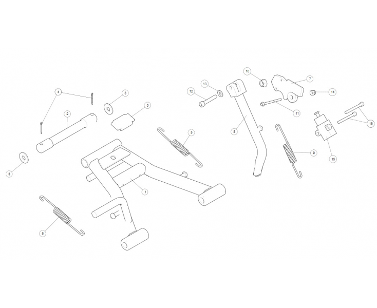 CENTER/SIDE STAND CLASSIC 500 (E3)