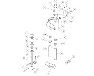 STEERING COLUMN CLASSIC 500 (E3)