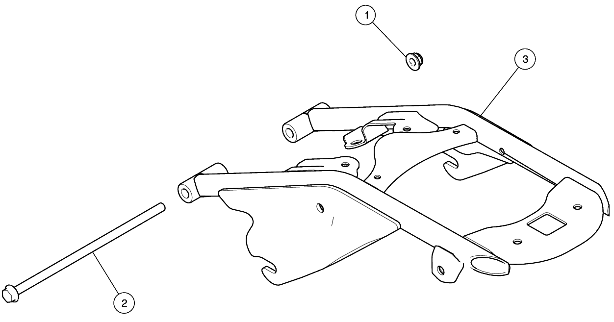 REAR FRAME METEOR 350