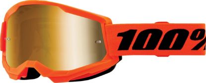 Afbeeldingen van GOGGLE STRATA 2 JNR NEON ORG M