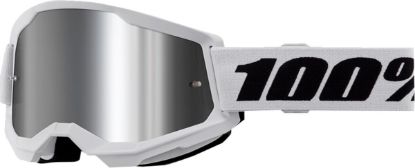 Afbeeldingen van GOGGLE STRATA 2 JNR WHITE MIR 
