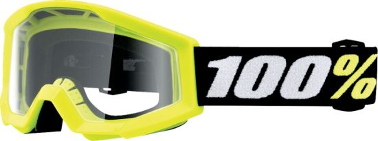 Afbeeldingen van GOGGLE STRATA MINI YELLOW CLR