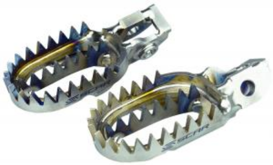 Picture of Voetsteunen sx 50 98-/sxf-fc -15 exc-fe -16 Titanium