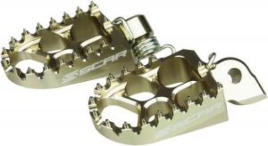 Picture of Voetsteunen sx 50 98-/sxf-fc -15 exc-fe -16 Zilver