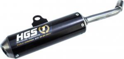 Picture of Uitlaatdemper  Hgs  KTM SX50 09-23 / HSQ TC50 17-23 / GG MC50 21-23  zwart