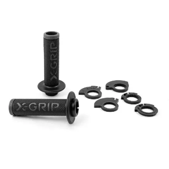 Picture of BRAAAAP GRIPS LOCK-ON BLACK-GREY OPEN