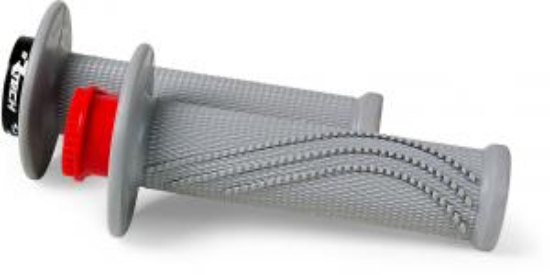 Afbeeldingen van R20 LOCK-ON GRIPS WAVE GREY