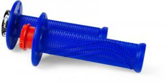 Afbeeldingen van R20 LOCK-ON GRIPS WAVE BLUE