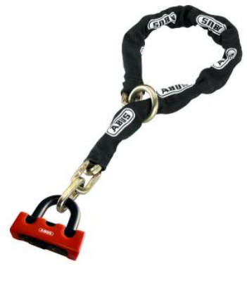 Picture of ABUS GRANIT POWER 67/10 KS 120 LOOP RED