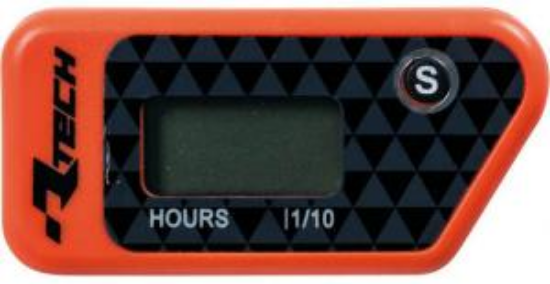 Picture of Urenteller Draadloos Oranje Rtech -