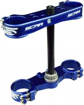Picture of SX 85 04-24 / TC 85 14-24 TRIPLE CLAMPS OFFSET 16MM BLUE COLOR +2MM