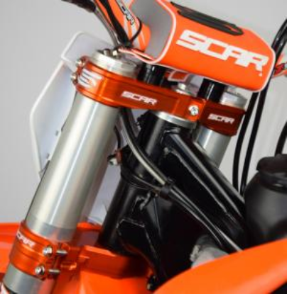 Picture of 125-450 SX / SX-F 13- / EXC-F TRIPLE CLAMPS OFFSET 22MM ORANGE COLOR