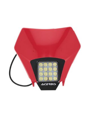 Picture of ACERBIS VSL LED HEADLIGHT MASK GASGAS 24/26 - RED