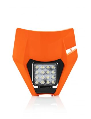 Picture of ACERBIS HEADLIGHT MASK VSL KTM EXC/EXC-F 17/19 - ORANGE