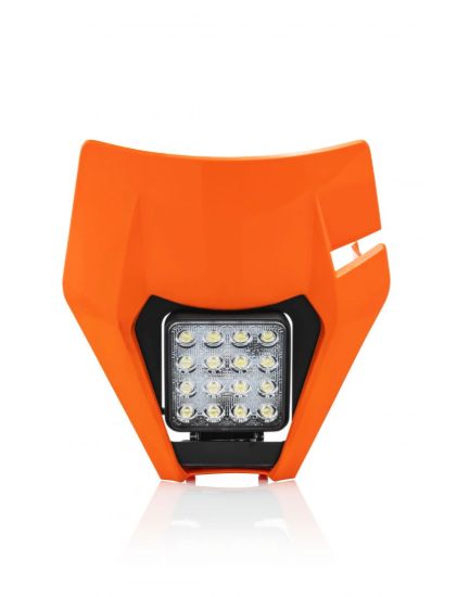 Picture of ACERBIS HEADLIGHT MASK VSL KTM EXC/EXC-F 17/19 - ORANGE