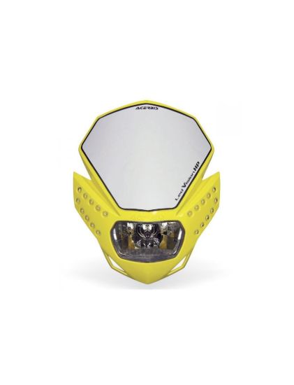 Picture of ACERBIS LED VISION HP HEADLIGHT - YELLOW UNIVERSEEL