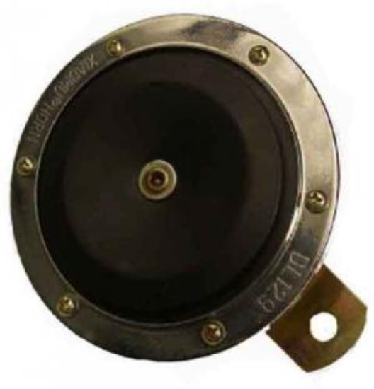 Afbeeldingen van HORN 12V 110M, BLACK/CHROME