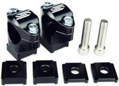 Afbeeldingen van ONLY FOR TRIPLE CLAMPS APEX BAR MOUNTS 28.6MM  VARIOUS HEIGHTS 30/35/40/45MM