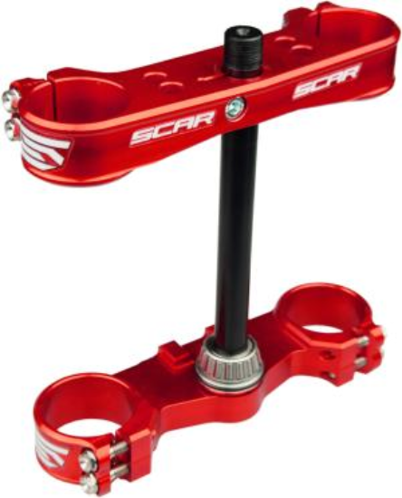 Afbeeldingen van TRIPLE CLAMPS GASGAS MC/SX/TC 85 RED