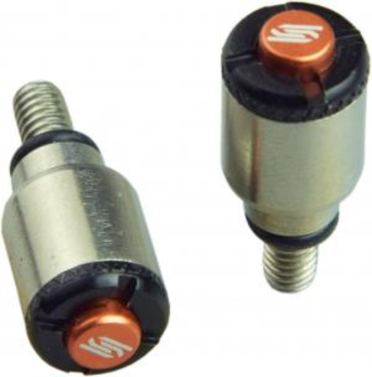 Afbeeldingen van Voorvork ontluchtingsnippel WP/ Ohlins /Marzocchi Oranje M4X0.7