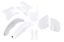 Picture of UFO FULL KIT YAMAHA WHITE - YZ 125/250 2006-07