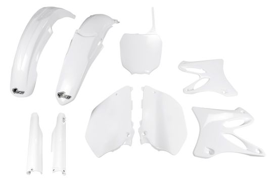 Picture of UFO FULL KIT YAMAHA WHITE - YZ 125/250 2005