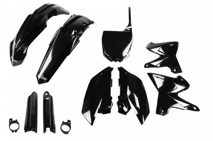 Afbeeldingen van UFO FULL KIT YAMAHA BLACK RESTYLING - YZ 125 2002-2004