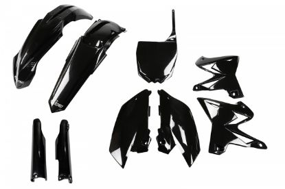 Afbeeldingen van UFO FULL KIT YAMAHA BLACK RESTYLING - YZ 125 2005-2007